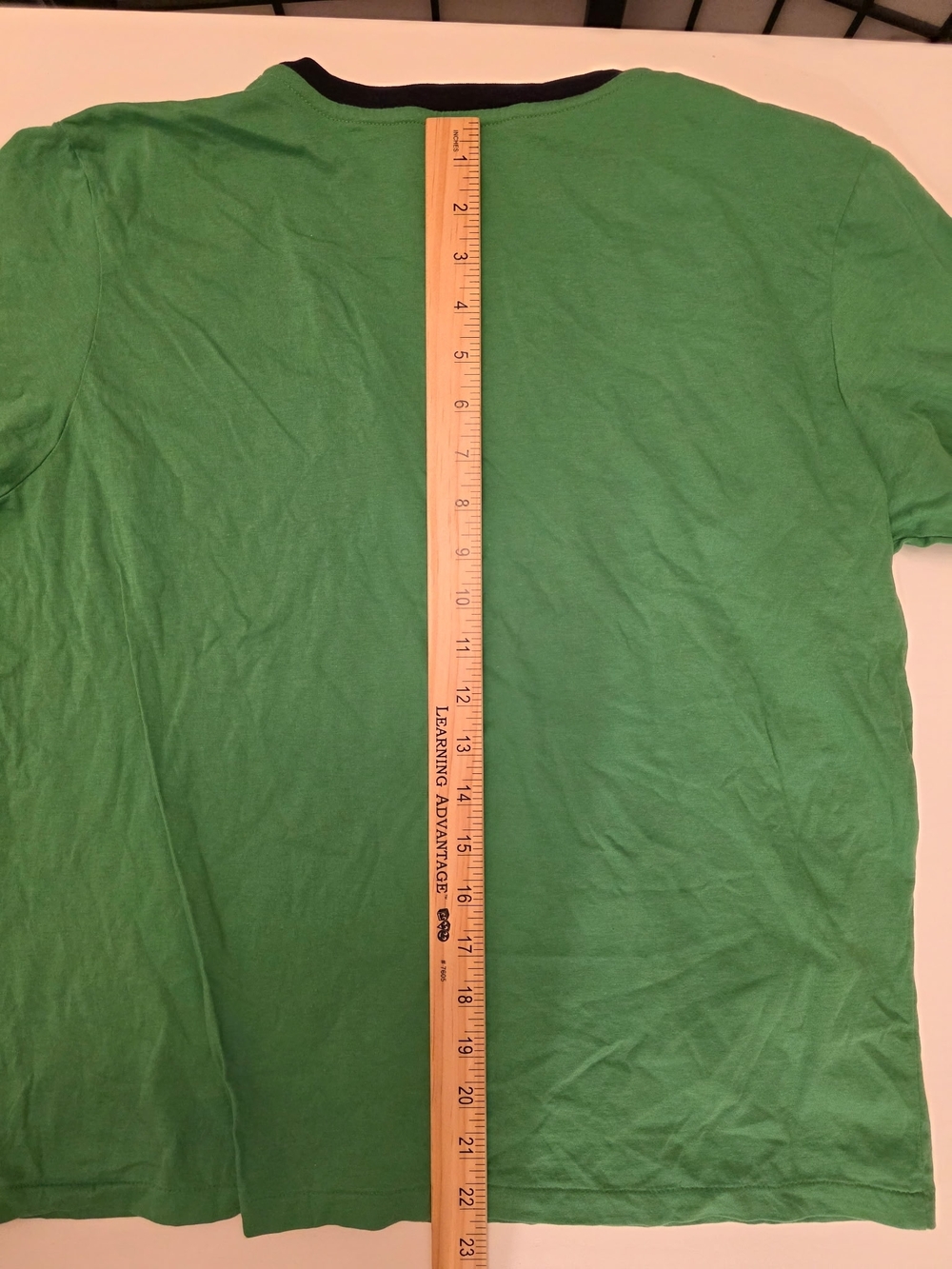 Polo by Ralph Lauren Women's Green V-Neck Short Sleeve Shirt ~ Size Large - Picture 9 of 9